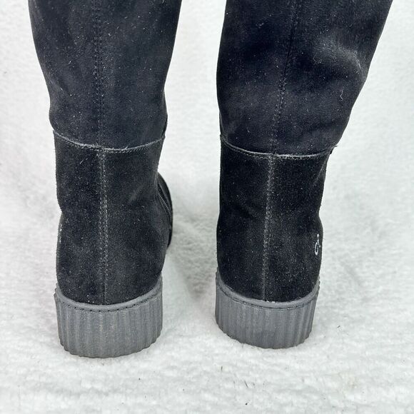 Religious Comfort Candyjack Tall Boot Women Sz 10 Black Suede Leather Waterproof - Picture 6 of 13